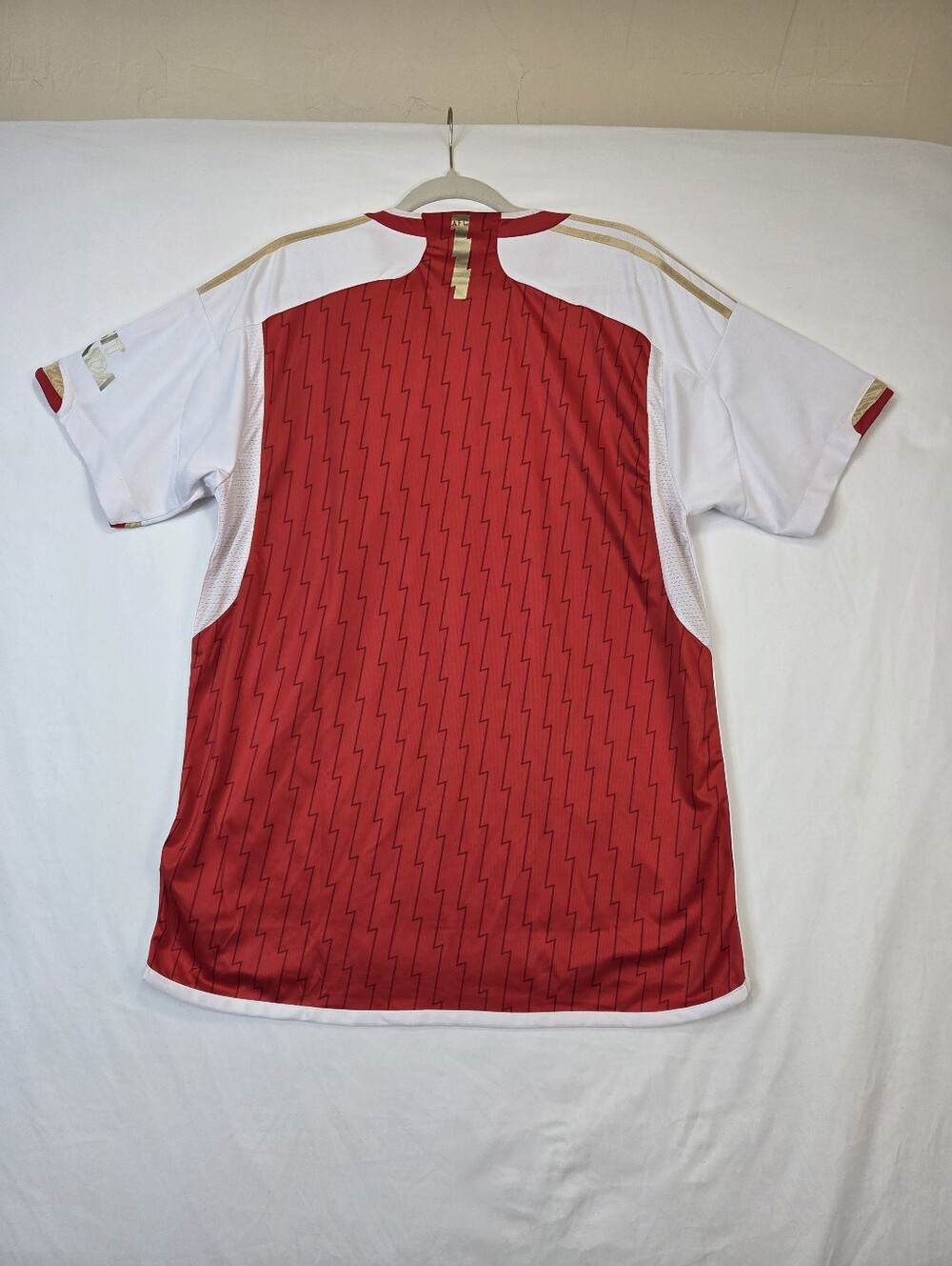 Adidas Arsenal FC 2023/24 Home Soccer Jersey Red White AEROREADY Men's 2XL - Picture 10 of 11
